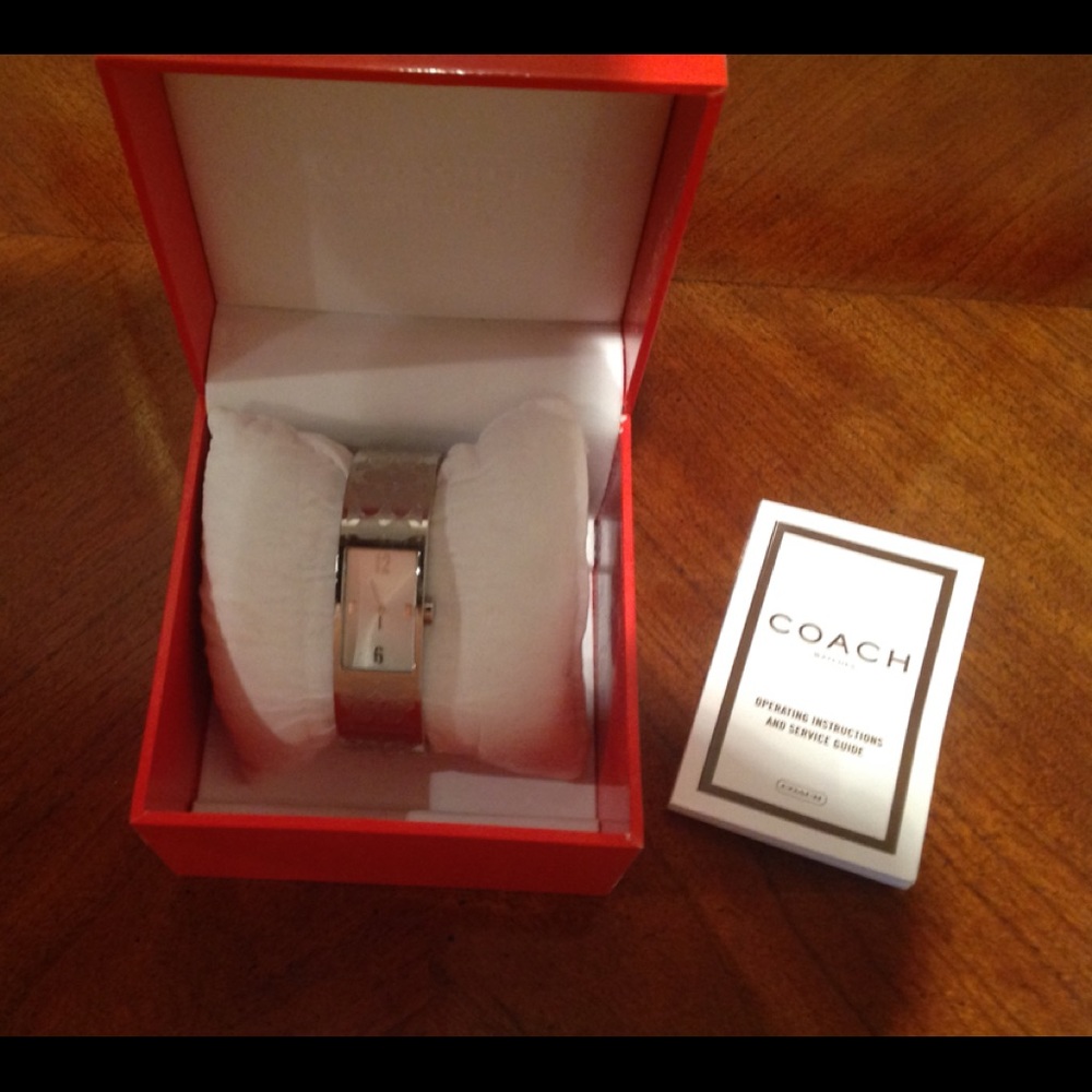 Get 4 Authentic Coach Watches for 1 low price!